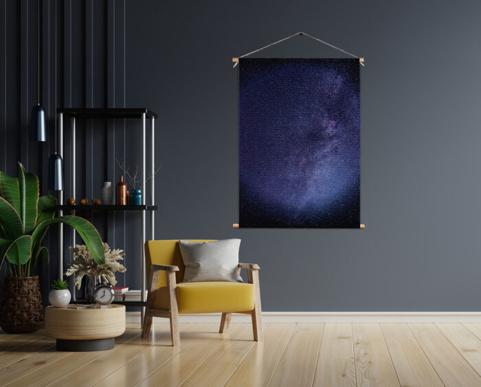 Textielposter Het sterrenstelsel